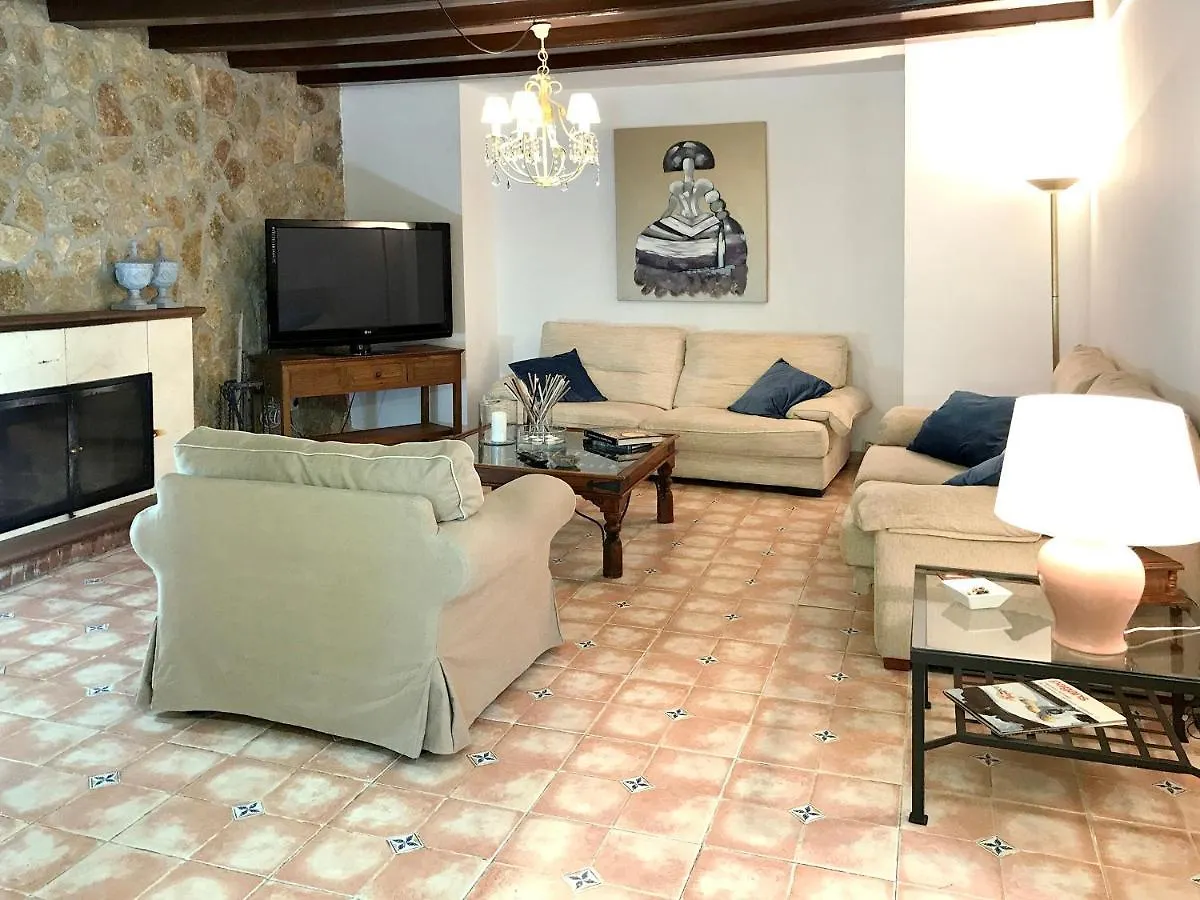 Spectacular Villa With Mountain View In Can Trabal Private Pool 0*,